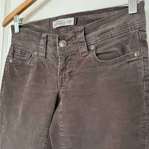 OLD NAVY Corduroy Stretch Straight-Leg Pants - Taupe - Size 0 Regular